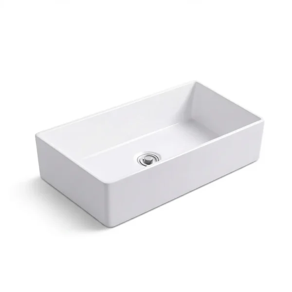 High Temperature Firing Cupc Small Hand Wash Sink Black And White Color